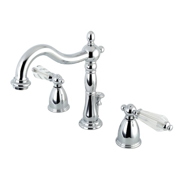 8" Widespread Bathroom Faucet, Chrome